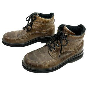 Red Wing 8662 Chukka Leather SD Lace-Up Work Boots Mens 9.5 D Brown